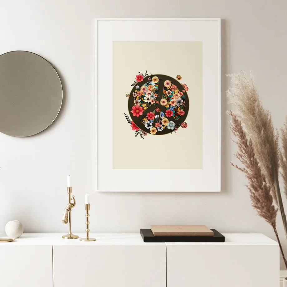 Retro Colorful Moth Camera Flower Posters And Prints Aesthetics Canvas Painting Bedroom Wall Art Living Room Home Decoration