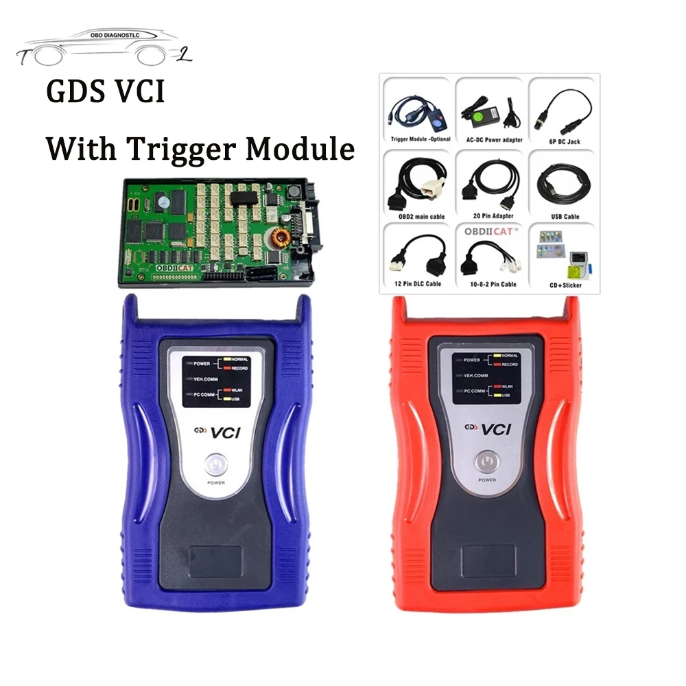 GDS VCI OBD 2 Diagnostic Scan Tool For KI A Hyu ndai With Trigger ...