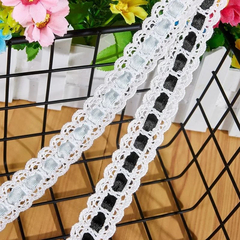 DIY Tragen Band Spitze Baumwolle Faden Haushalt Kleid Baby Tuch Nähen Stickerei Dekorative Lolita Spitze Handgemachte Accessoires – Detail 14