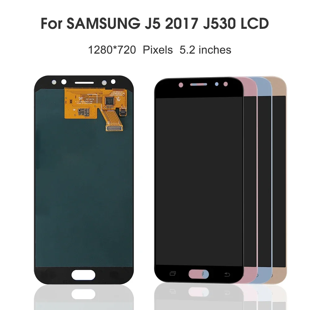 J5 2017 5.2''For Samsung For  J5 Pro J530 J530F J530G J530S LCD Display Touch Screen Digitizer Assembly Replacement