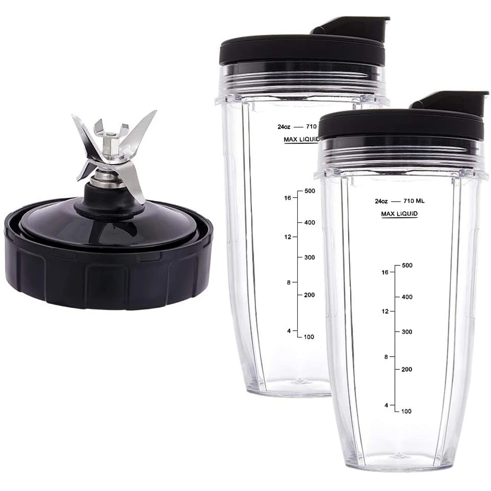 24oz-cups-with-to-go-lids-7-fins-extractor-blade-for-nutri-ninja-auto-iq-bn801-ss101-bl480-30-bl641-bl642-30-blender