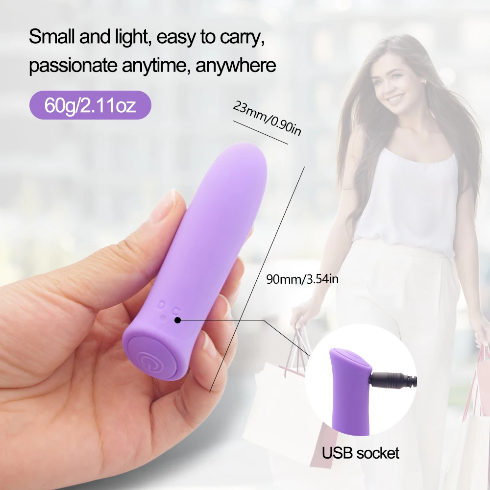 Female Sex Toys Mini Bullet Vibrator for Women G-spot Clitoris Stimulator Female Maturbator Vagina Vibration Adult Erotic Toys