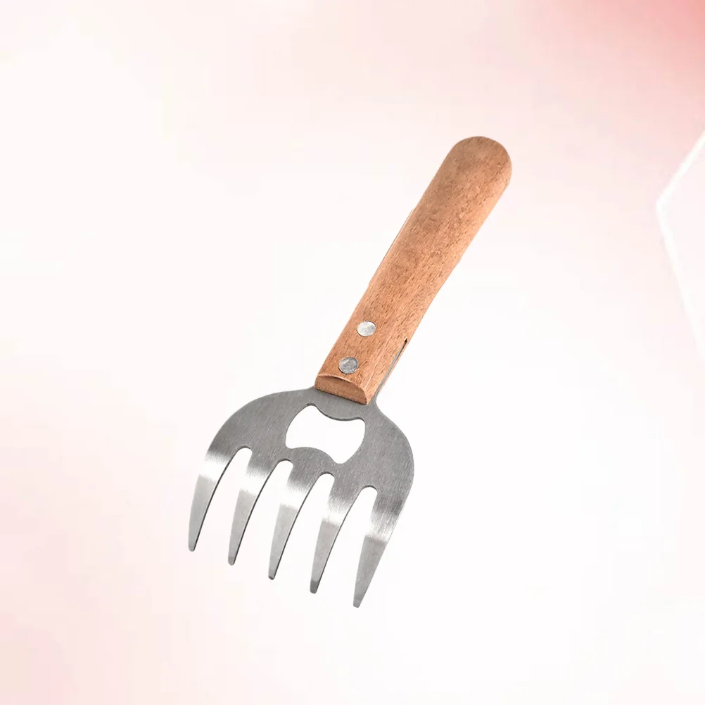 

Bbq Tools Buffet Shred Cut Meat Metal Shredder Claws Barbecue Bamboo Shredding Fork
