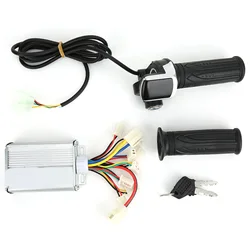 High - Power E - Bike Controller & Multifunctional Thumb Throttle Set with Lock and Electric Display (36V1000W )