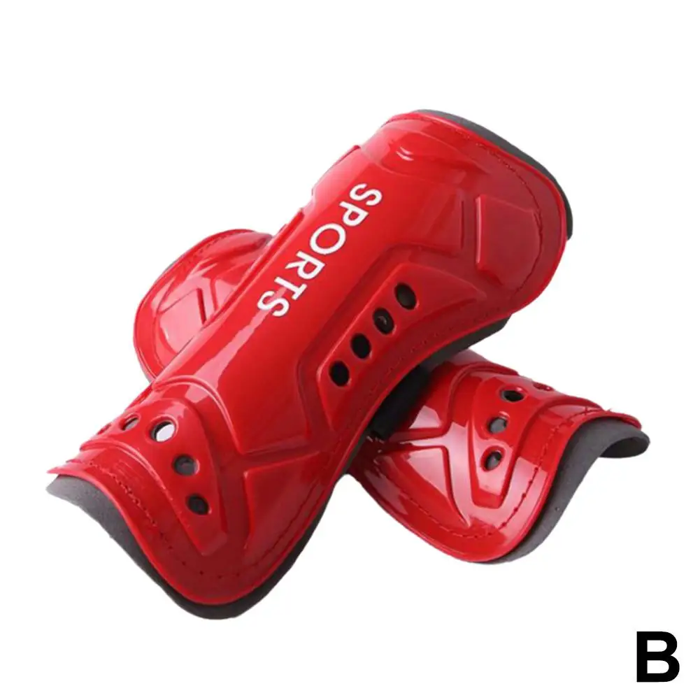 New Football Shin Guards ABS Material Leg Protector Kids Adults Pads Support Exercise Knee Shin Soccer Football Equipm G6G9