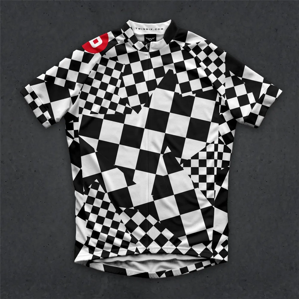 thumbnail image 1 of Ropa de ciclismo de verano para hombre del equipo Twin Six 6, camiseta de ciclismo, ropa para bicicleta de montaña, bicicleta de carretera, triatlón, uniforme de manga corta, 1 of 5