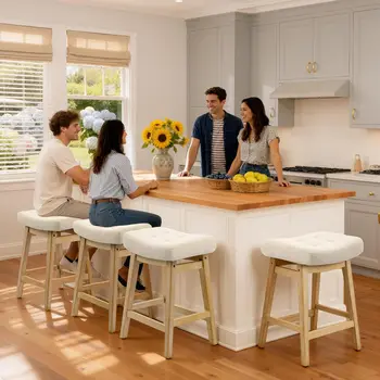 Backless Barstools (3 PCS) 2