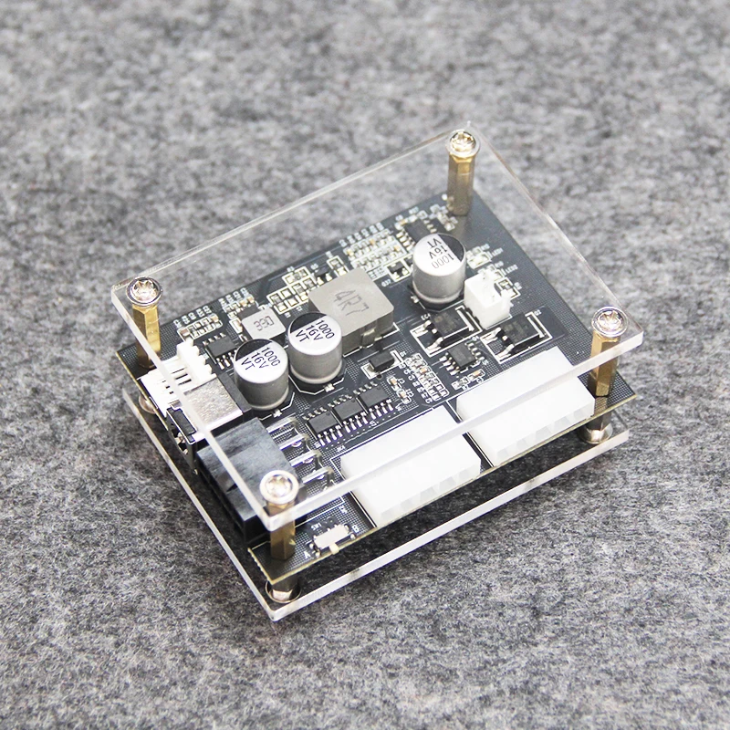 Módulo de Alimentação Externa Sata Placa de Alimentação para Nas dc 12v para Sata 200w Hdd Ssd - Imagem 4