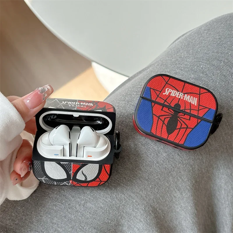 Spiderman For Samsung Galaxy Buds Pro Case,Soft TPU Leather TPU