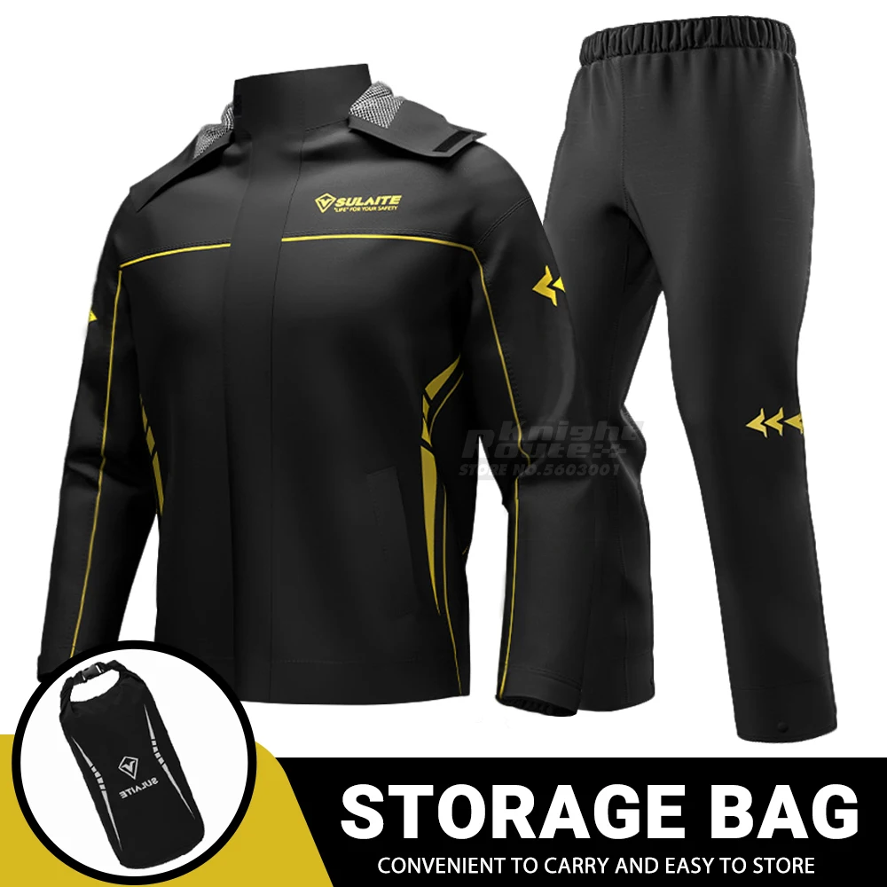 Motorcycle Raincoat Raincoat Suit Men Motorcycle Raincoat Motorbike Rain Suit Moto Raincoat Rain Coat Jacket Pants Biker Set Waterproof Women Motorcyclist