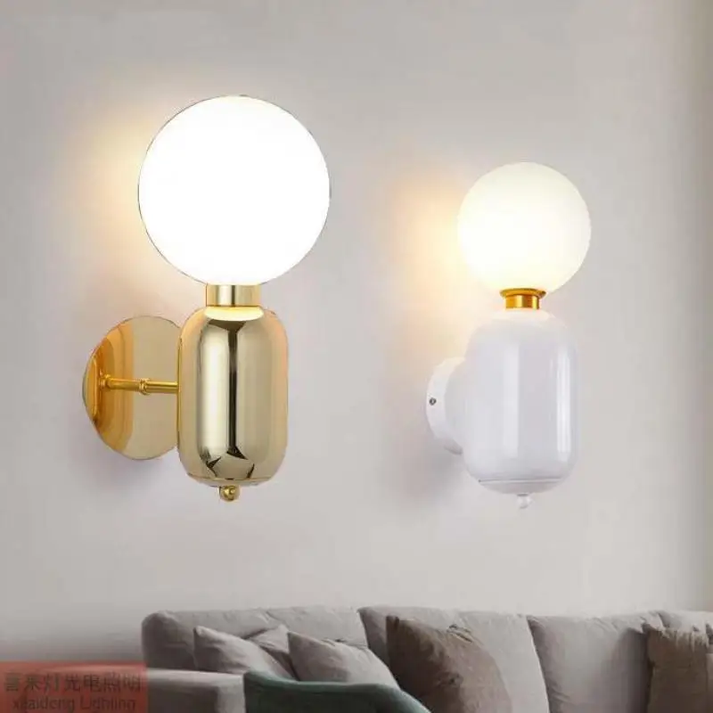 

Bedroom Minimalist Wall Lamp American Style Indoor Led Lamp Up Down Bathroom Industrial Decor Lights For Home Mirror Wall Light