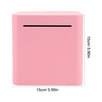 Piggy Bank Girls Home Supplies Stainless Steel Money Coin For Adults Child 2