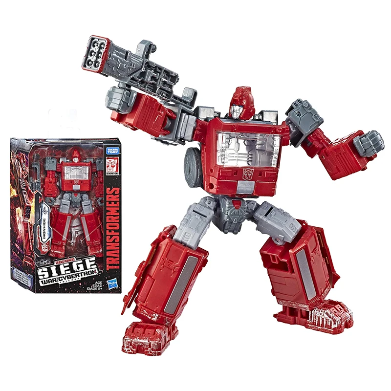 

Original Transformers Toys Generations War for Cybertron Deluxe Wfc-S21 Ironhide Action Figure Model Collectible Toy Gift