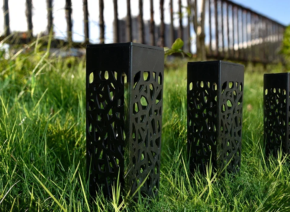 Description Picture 2 of item1/2/4pcs Solar Lawn Light Outdoor LED Solar Lamp Solar Powered Garden Decoration Lights Waterproof For Courtyard Park Pathway