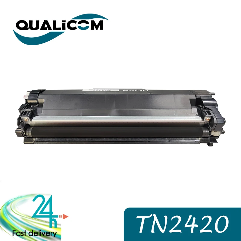 Qualicom TN2420 2420 TN-2420 With Chip Compatible TONER Cartridge