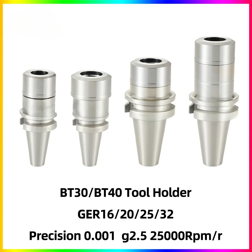 Фото Новый шпиндель из нержавеющей стали BT30 BT40 GER ER16 ER20 ER25 ER32, обрабатывающий центр, антикоррозийный станок с ЧПУ, держатель инструмента, гравировальный станок №1
