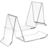 2 Pcs Shoe Support Sneaker Holder Sandals Heel Clear Rack Display Stand Acrylic 3