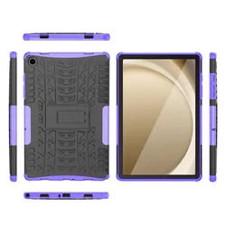 Enhanced Protective Armor Case for Samsung Tab A9+ 11 (2023) - Durable TPU + PC Cover (PURPLE)