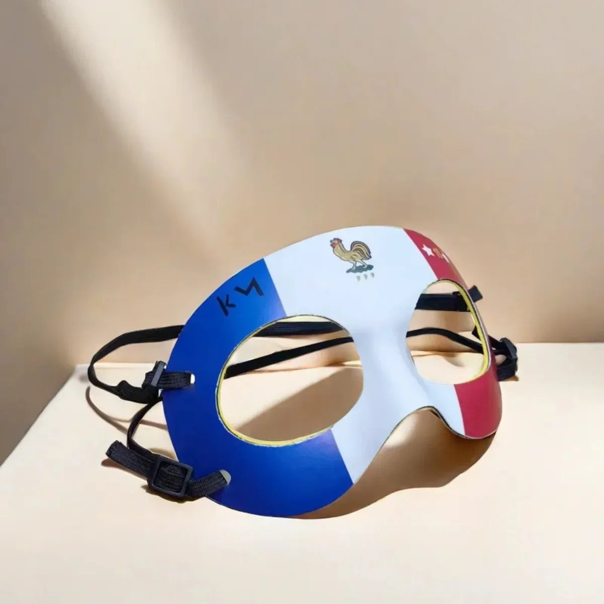 Face Mask Cosplay Mbappe Masque The French Flag Sports Protective Football Stars with The Same Model for Halloween Parties face mask halloween mask party masks 3d face masks