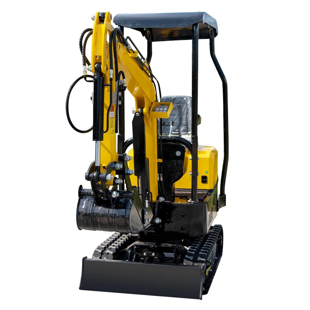 Mini Escavatore Idraulico Da 1000Kg Mini Escavatore Caricatore Bagger Con Prezzi Competitivi Soddisfa Le Emissioni Ce/Epa/Euro 5