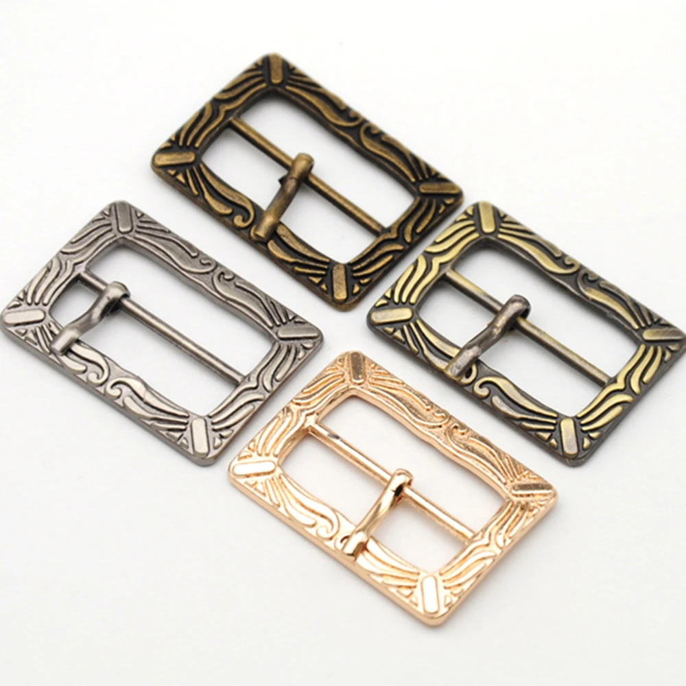 Premium Zinc Alloy Adjustable Strap Buckles - 30 Piece Set, 1-inch (24.5mm), Bronze, Black, Gold Finish, Free Shipping Included