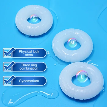 Foreskin Correction Cock Ring Penis Massage Glans Sleeve Time Delay Ejaculation Sex Toys For Men Adults 2