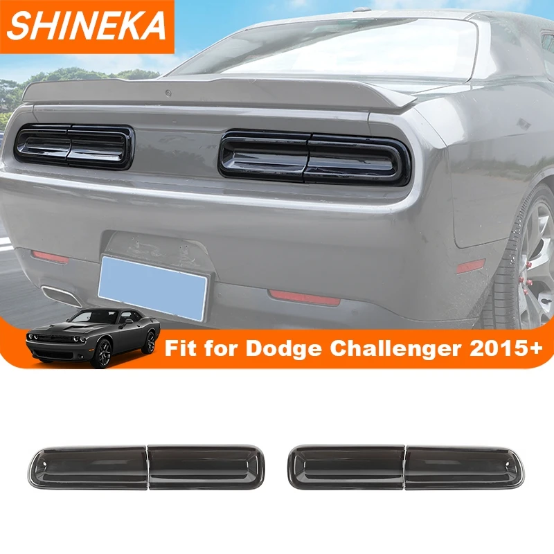 Car Tail Light Lamp Decoration Cover for Dodg Challenger 2015- Up