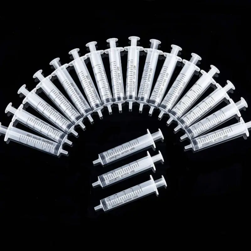 5 10 20 50 100Pcs reusable 10ML plastic nutritional Health Measuring syringe tool Sampling syringe nutritional measuring syringe