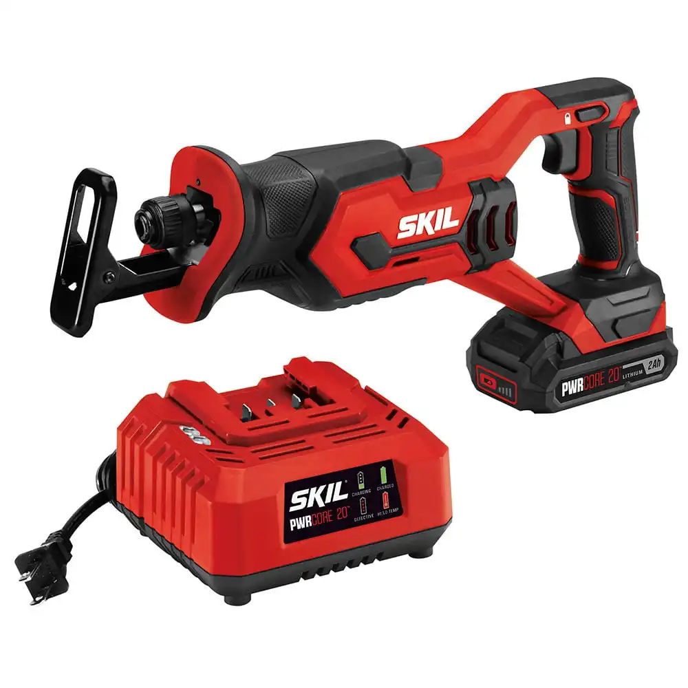 

SKIL RS582902 20V Reciprocating Saw Kit with 2.0Ah Lithium Battery & Charger