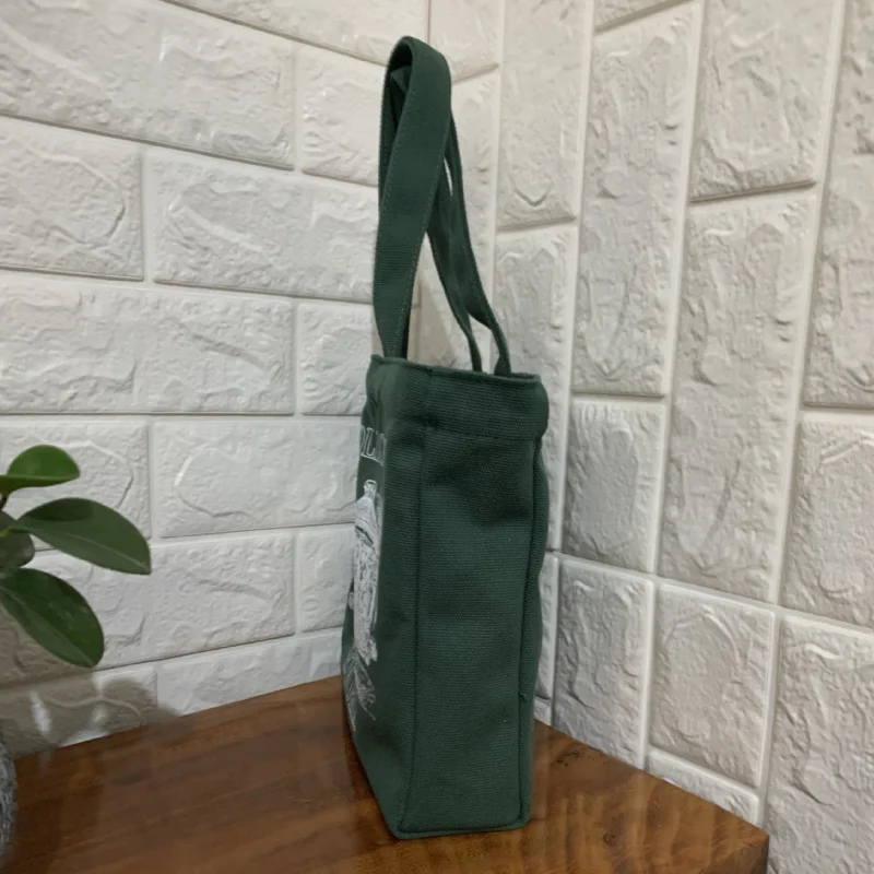Women Casual Handbag Books Print Ladies Canvas Shoulder Bag Tote Bag Reusable Large Capacity Cotton Shopping Beach
