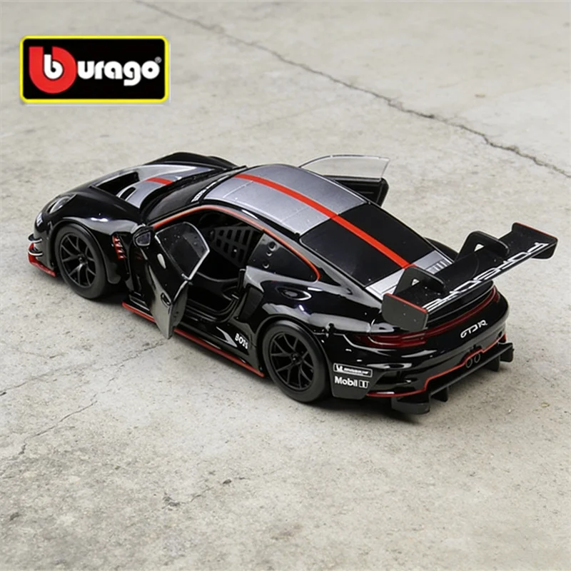 Saf6a96dc551744a5b9c1d51ba4d93948y.jpg مجسم سيارة سباق بورش 911 GT3 R معدني | Porsche 911 GT3 R Diecast Racing Car Model - الصورة 1