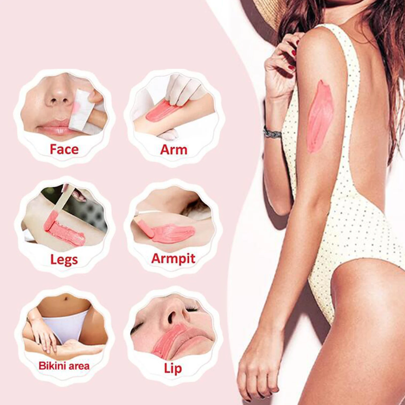 200CC Wax Heater Warmer Ontharing Machine Voor Hand Voet Body Spa Machine Epilator Voor Facial Bikini Hand Been