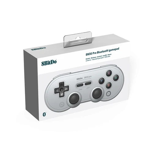 닌텐도 스위치용 블루투스 컨트롤러 조이스틱, 8BitDo SF30 프로 SN30 프로, 무선 게임패드, OLED, 윈도우, 안드로이드, macOS, 스팀용 6