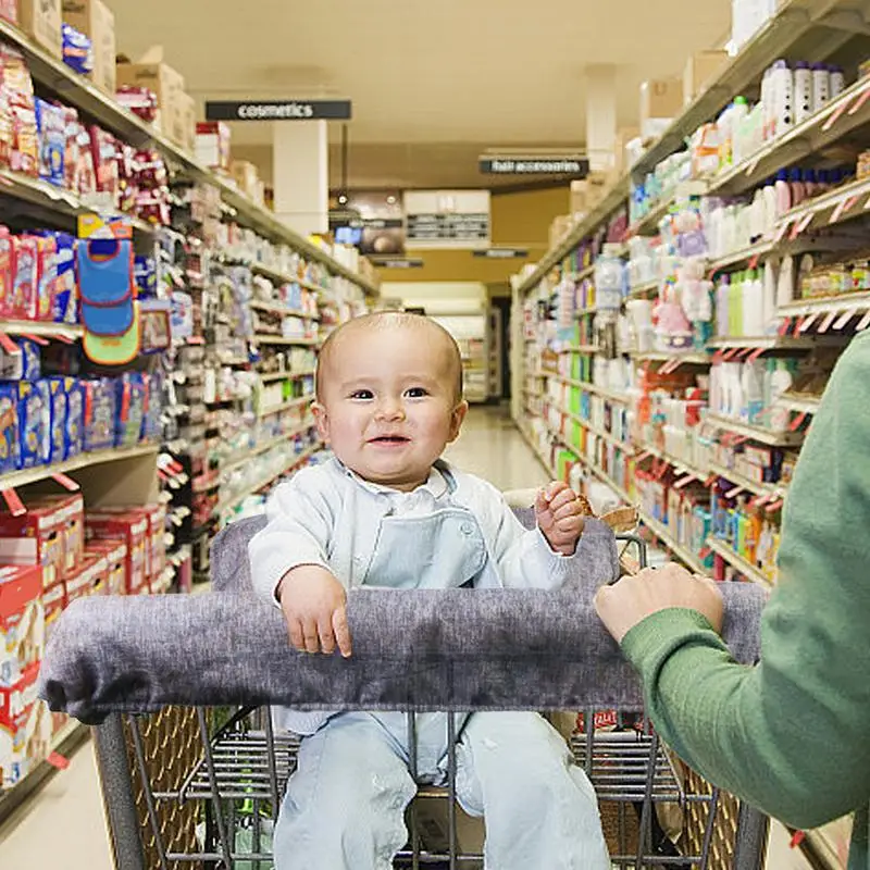 Shopping Cart Cover Portable Protective Cover Full Protection Soft And Breathable Seat Cushion Chair Cushion For Kids
