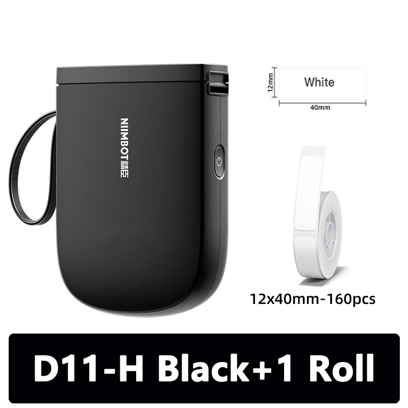 NIIMBOT D110アップグレード版ポータブルサーマルラベルプリンター、ミニスマートラベルマシンと互換性があり、オフィス、家庭、 Niimbot  D11 ミニポータブルサーマルプリンタ 300dpi 粘着ラベルメーカー軽量プリンタステッカーラベルマシン新 - AliExpress NIIMBOT  D11 ... NIIMBOT ラベルメーカー D110 アップグレードバージョン 3ロールラベル付き