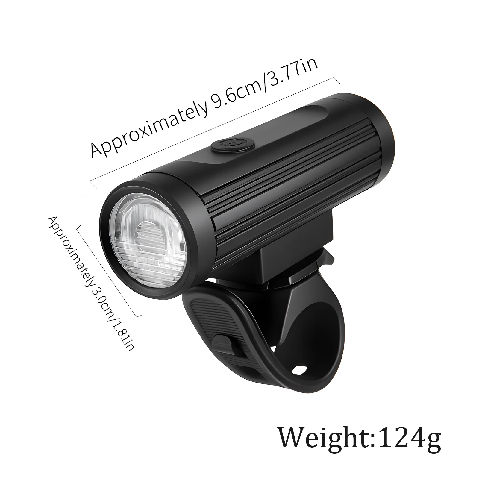 TOSUOD Roller-Scheinwerfer, 600 Lumen, 2500 mAh, IPX4 wasserdicht, 4 Modi, Roller-Scheinwerfer, Aluminiumlegierungsmaterial, Roller-Zubehör – Detail 1