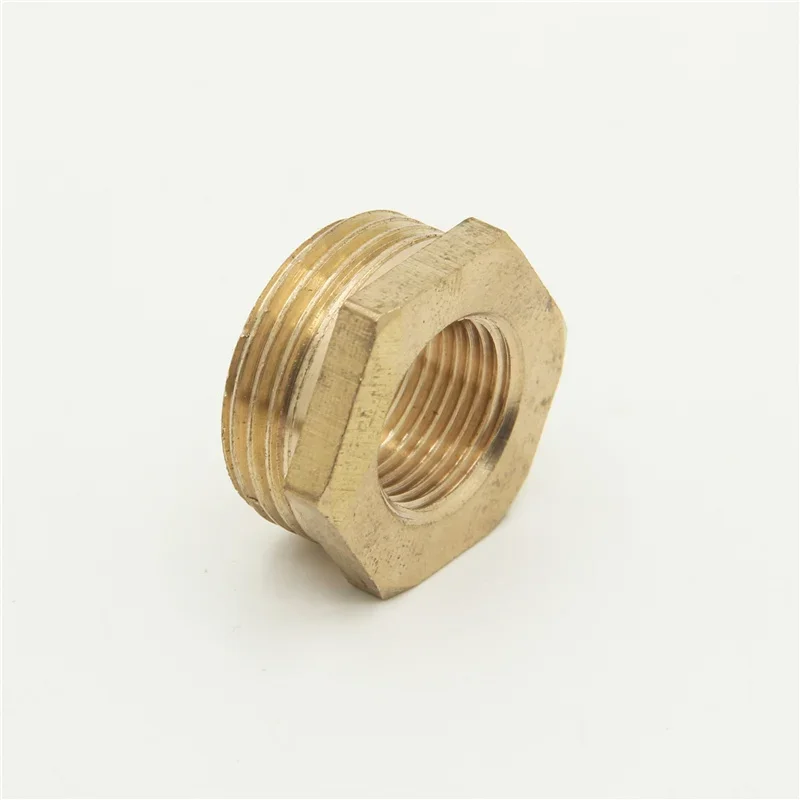 Hose Pipe Fitting Pipe Fitting Water Pipe Fitting Brass Hex Bushing Reducer 1/8 1/4 3/8 1/2 3/4 Threaded