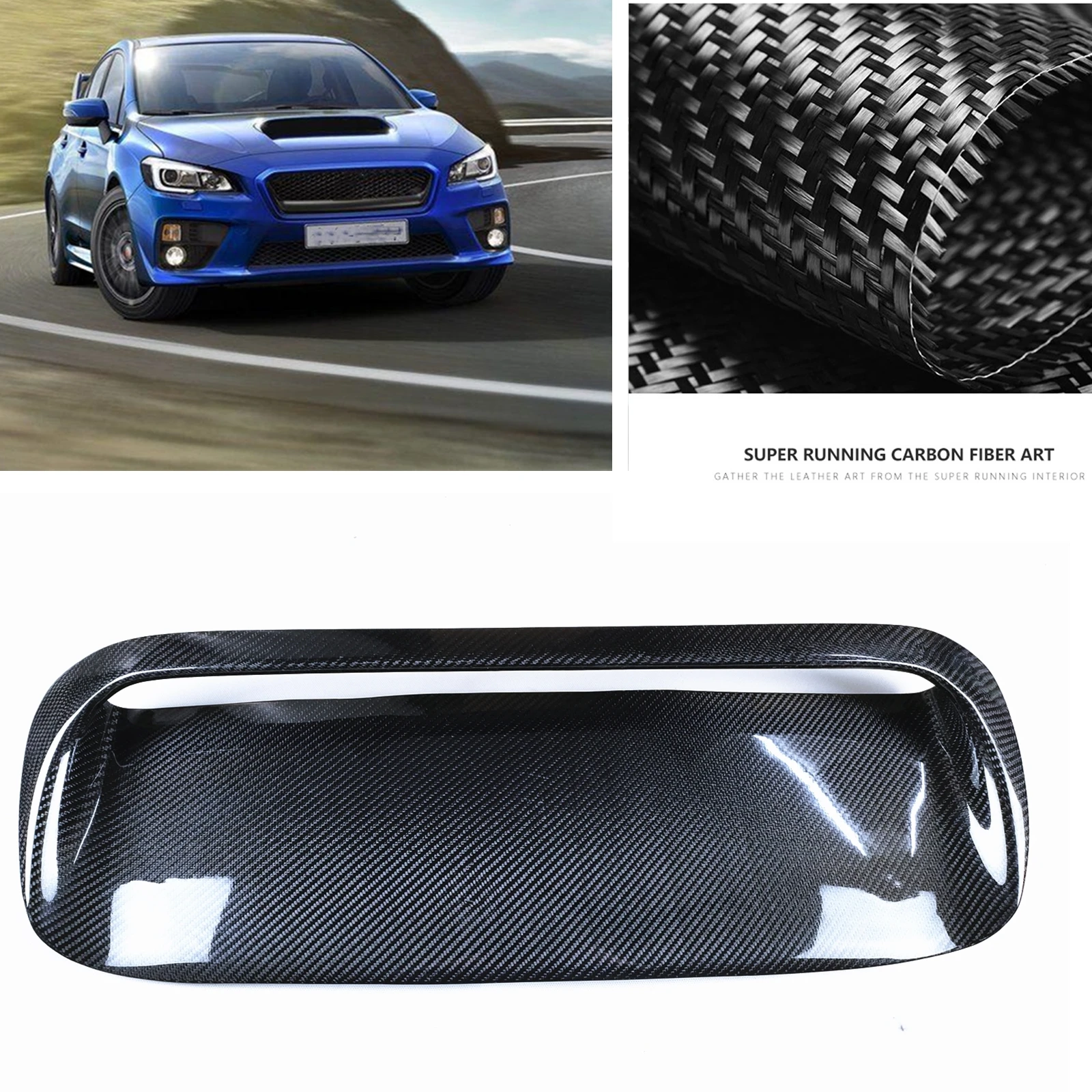 Revel GT Dry Carbon Engine Air Scoop Cover | 2015-2021 Subaru WRX / STI main image 1