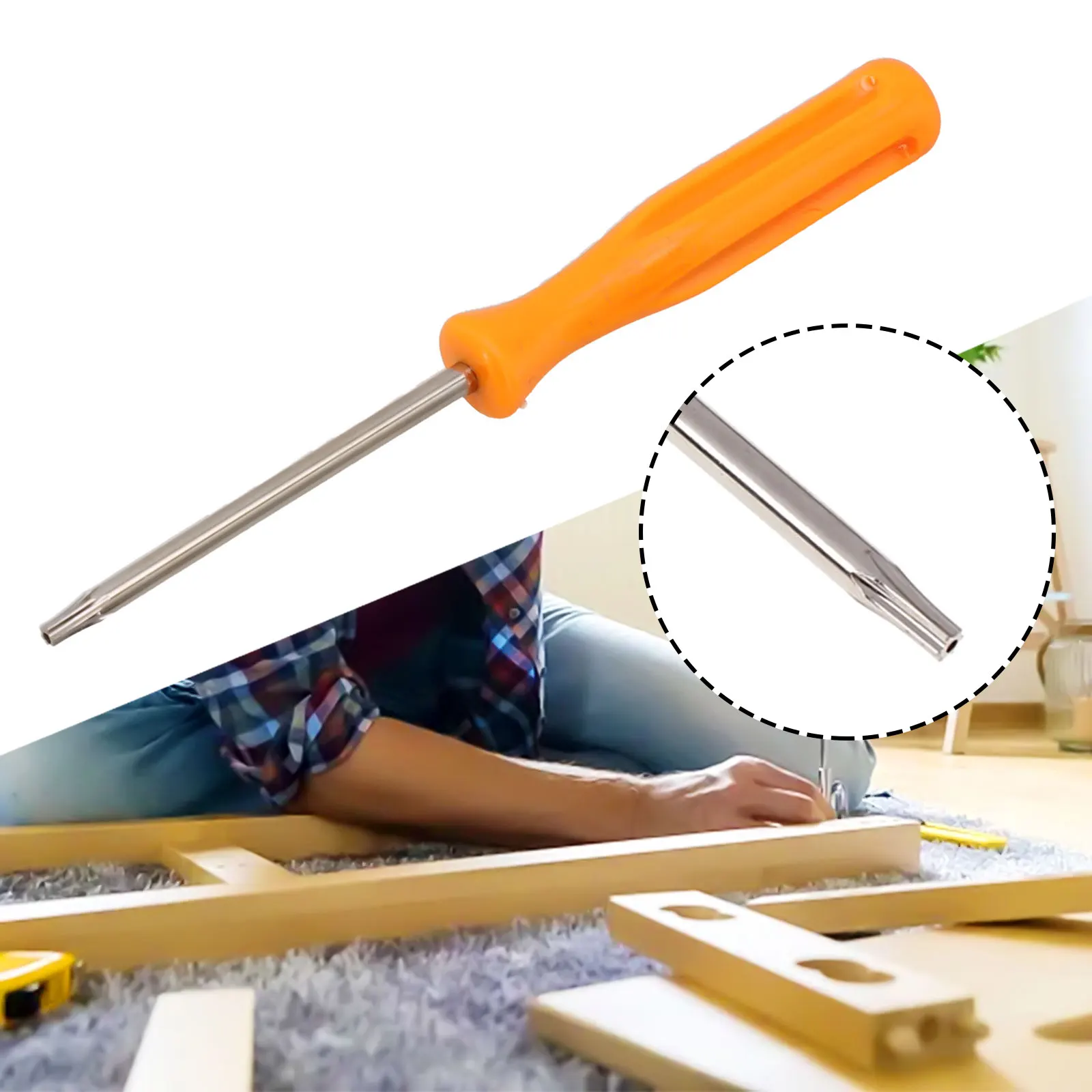 1pcTorx T8 Schraubendreher Spezielle Schraubendreher Sicherheit Öffnung Schraubendreher Öffnung Werkzeug Hand Werkzeuge Für Konsole Controller Torxtool – Detail 2