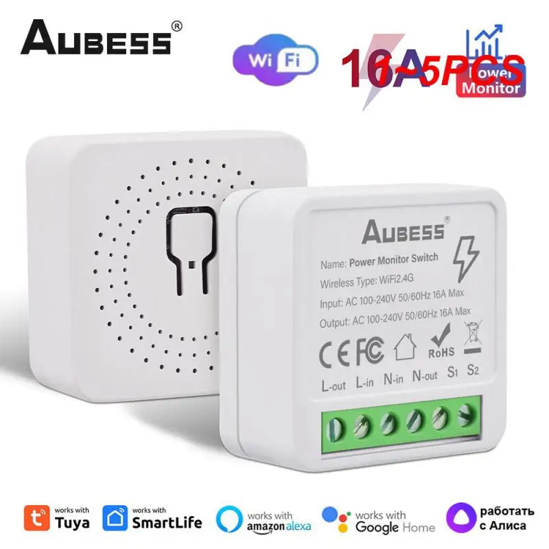 

Умный мини-переключатель с Wi-Fi/Tuya, 1-5 шт.