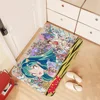 Urusei Yatsura Door Mat Kids Room Bedroom Decoration Balcony Anti-Slip Doormat Living Room Doormat Area Rug 5