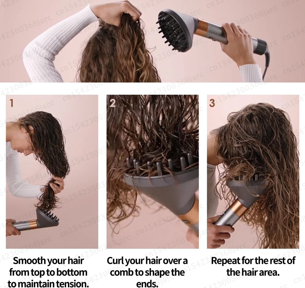 Universal Hair Dryer Diffuser Nozzle Attachment Accessory