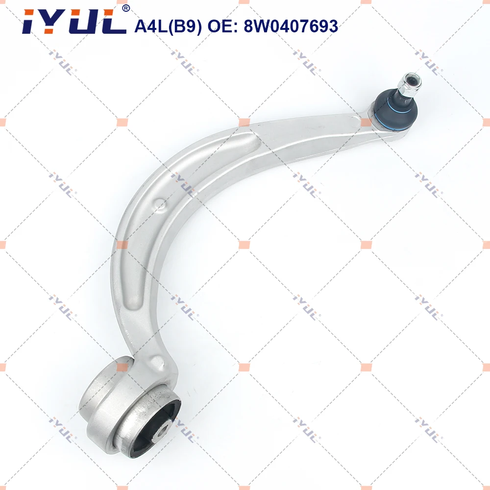 

IYUL Front Lower Control Arm Curve For Audi A4L A5 B9 8W0407693A 8W0407693B 8W0407694A 8W0407694