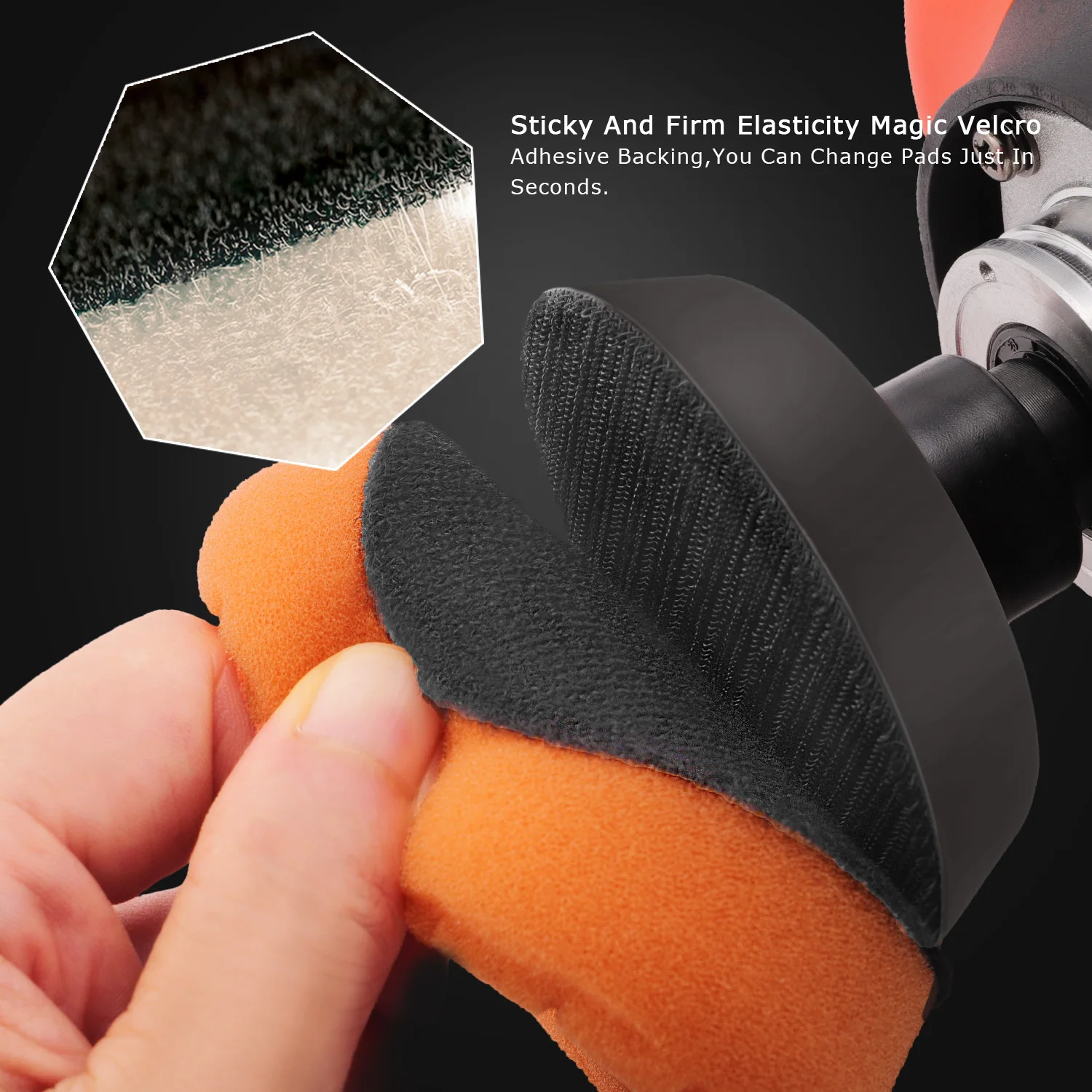 SPTA CP303 3" Rotary Mini Polisher,New Model Car Polishing er Machine Premium Quality Variable Speed For Polishing /Waxing