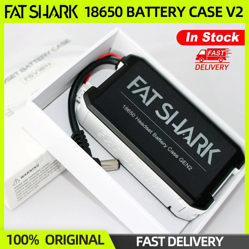 เคสแบตเตอรี่โดรน FPV 7.4V 18650 รุ่น V2
