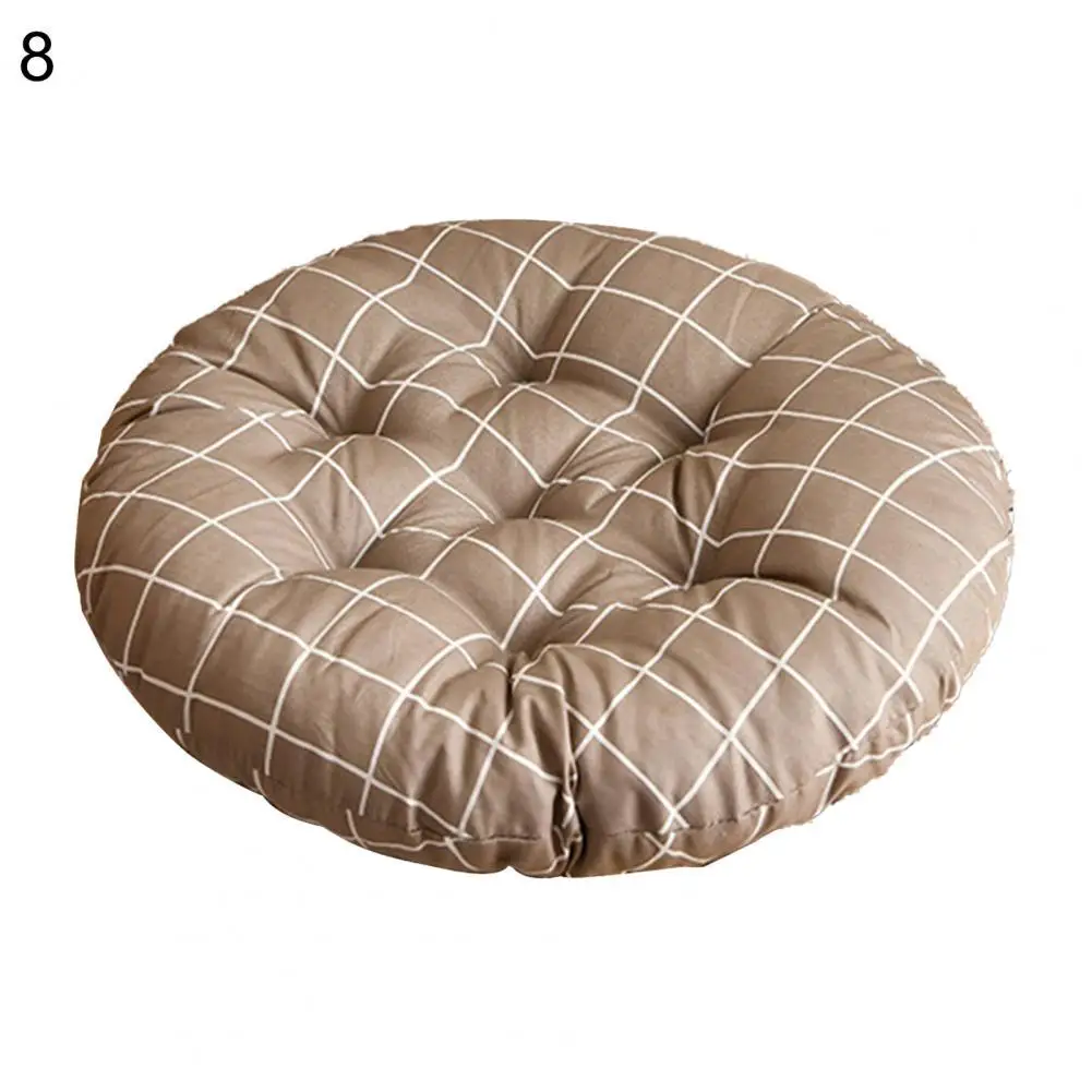 Seat Cushion Useful Round Versatile Chair Cushion Pad Tear Resistance Multi-style Chair Pad 