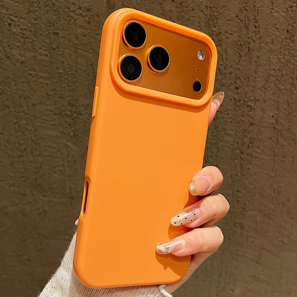 Candy Color Silicone Protective Phone Case For iPhone 17 Pro
