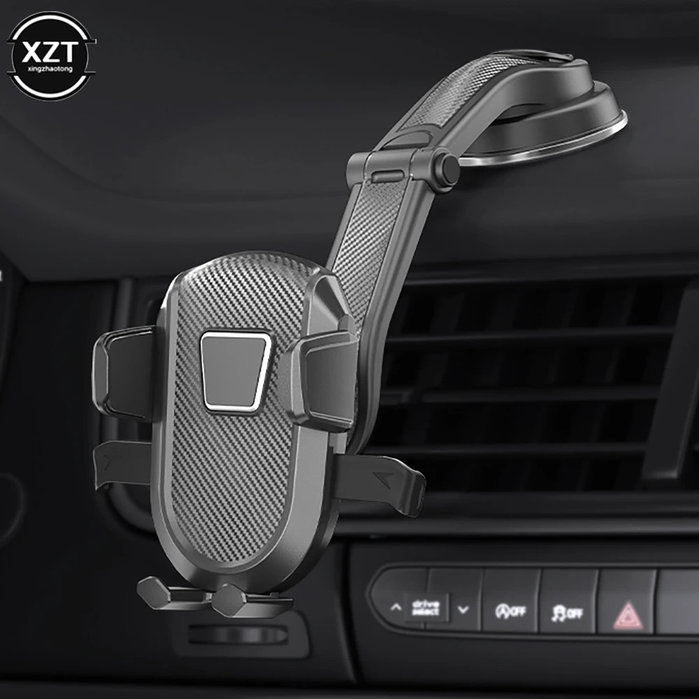 

Universal Sucker Car Phone Holder Mobile Phone Shelf Stand in Car No Magnetic GPS Mount Support For IPhone Xiaomi Samsung Huawei