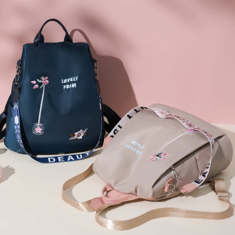 Men's and women's large capacity backpacks with adjustable shoulder straps and multiple pockets, perfect for commuting and trave