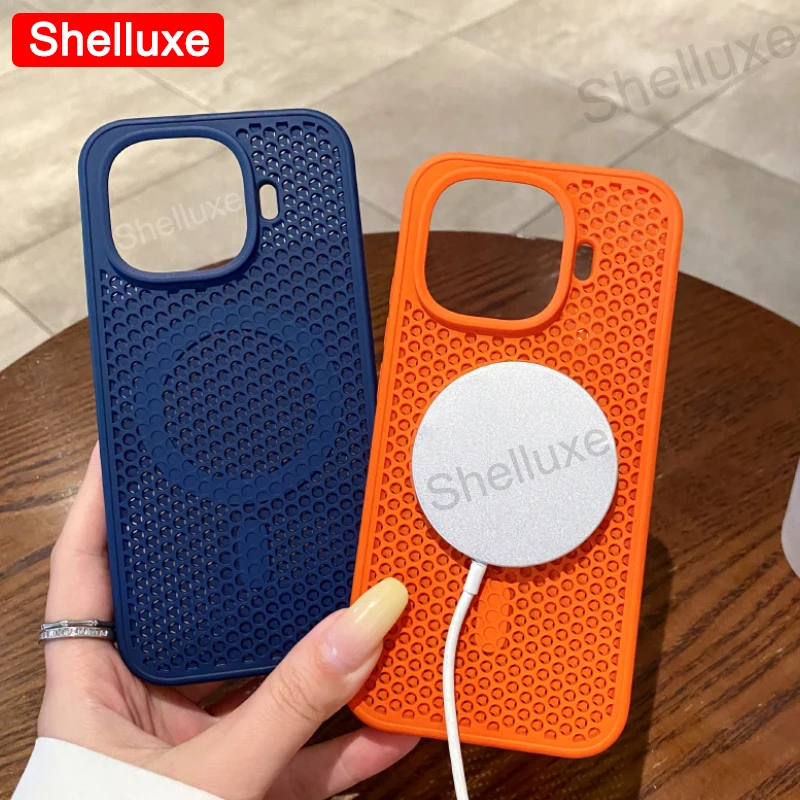 Z11Turbo Magnetic Cooling Breathable Mesh Hard Phone Case by Shelluxe